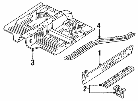 Rocker for 1992 Mazda MX-3 #0