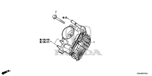 Throttle Body for 2015 Honda Accord #0