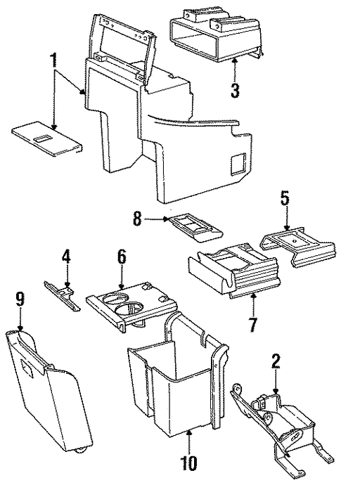 Center for 1993 Chrysler Town & Country #0