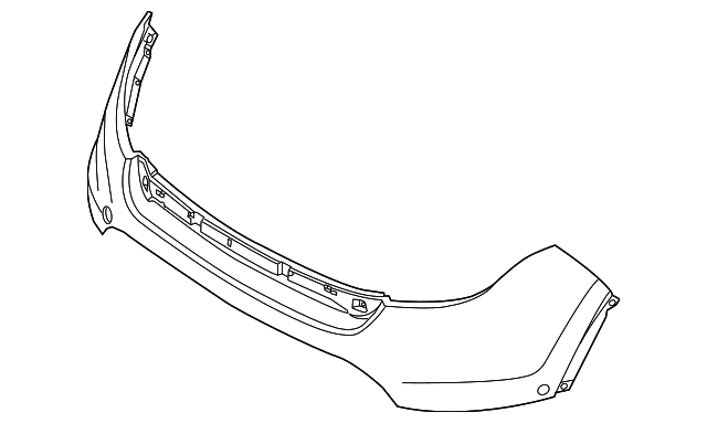 Bumper Cover - Ford (BB5Z-17D957-APTM) Bumper Cover - Ford (BB5Z-17D957-APTM)
