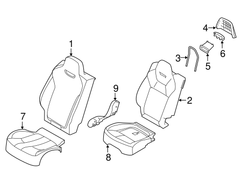 Range Rover Sport REAR SEAT