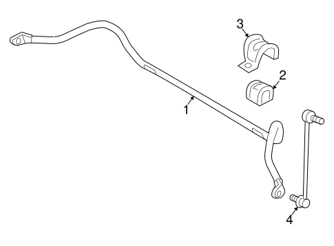 C70 STABILIZER BAR & COMPONENTS