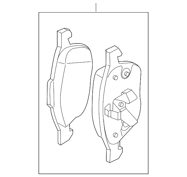 BV6Z-2001-D BRAKE PADS