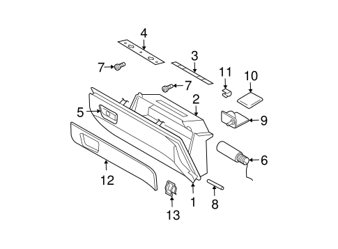 XC90 GLOVE BOX