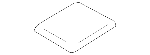 8679529 Деталь GLOVE BOX LAMP COVER