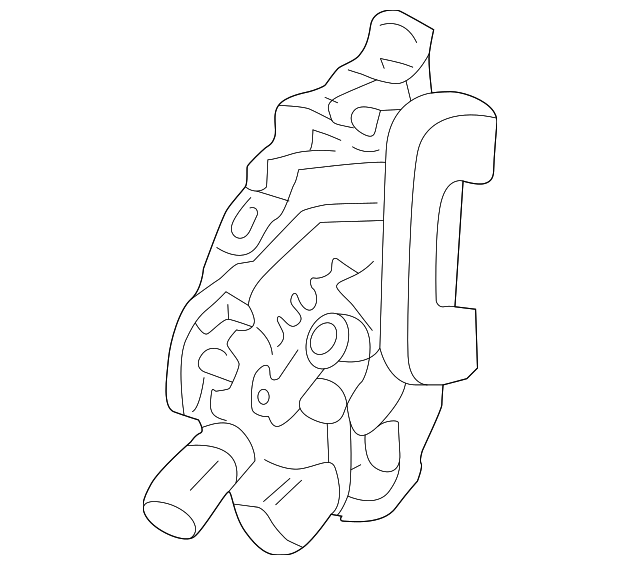 C2S41885 Деталь LATCH, LEFT