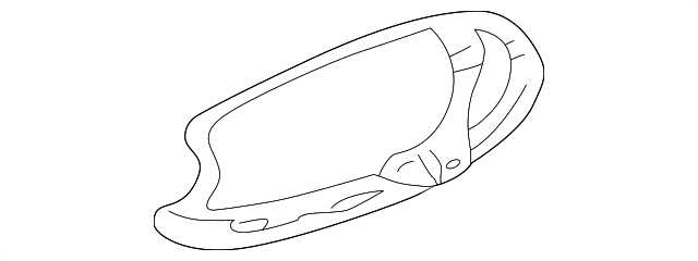 C2S45537 Деталь RETAINING BRKT, RIGHT