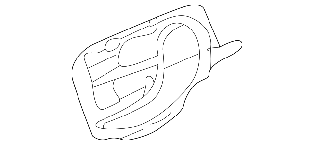 C2S20236 Деталь HANDLE, INSIDE, RIGHT