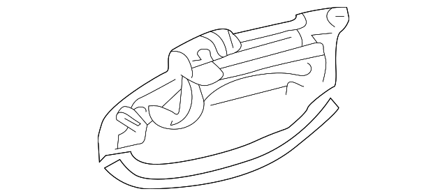 C2S45751XXX Деталь HANDLE, OUTSIDE, LEFT