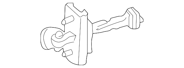 C2S45168 Деталь DOOR CHECK, RIGHT