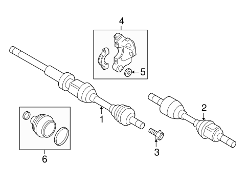Hardware, Fasteners & Fittings for 2019 Volvo XC40 #3