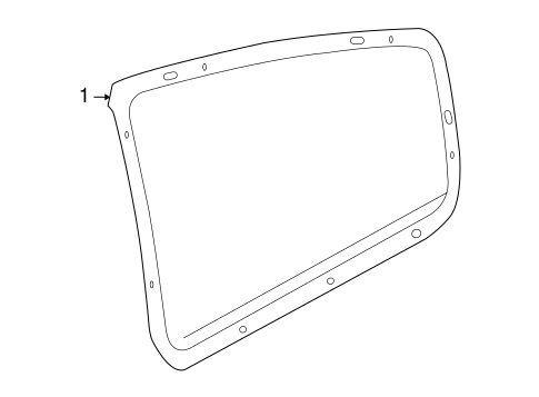 Ion GLASS - REAR DOOR 2