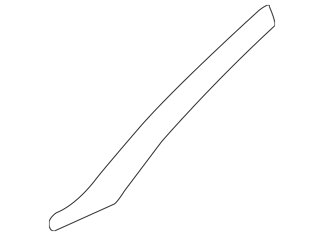 HJA2122ABAGD Деталь WINDSHIELD PILLAR TRIM, RIGHT