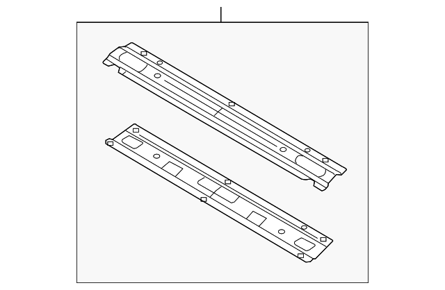 7R3Z-6303408-A Деталь W'SHIELD HEADER
