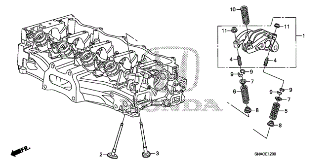 ENGINE/VALVE - ROCKER ARM (1.8L) for 2010 Honda CIVIC SEDAN #1