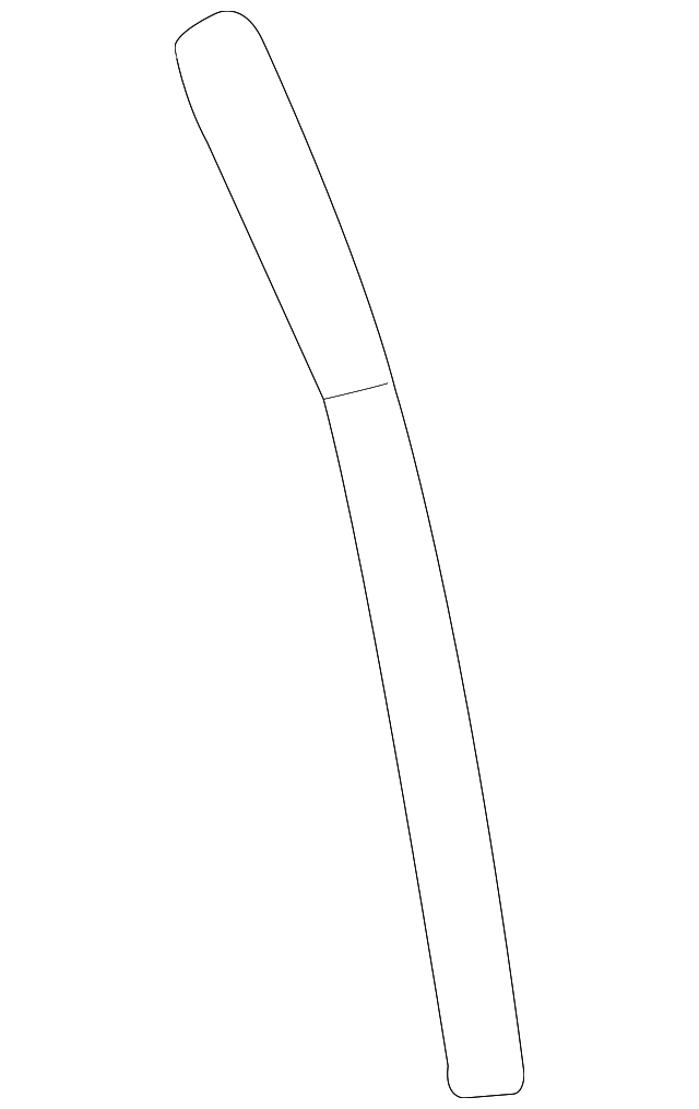 15878030 Деталь REAR W'STRIP, RIGHT