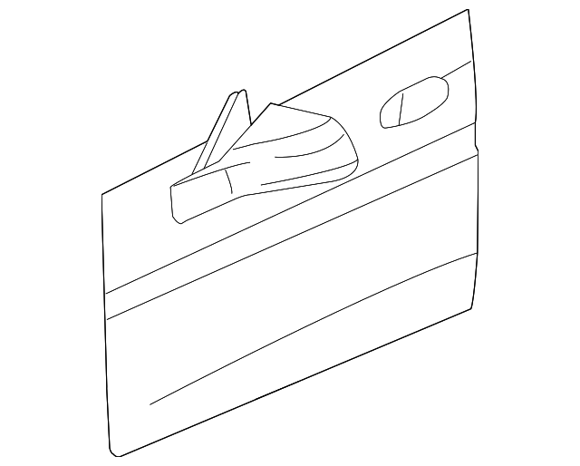 88948634 Деталь OUTER PANEL, RIGHT