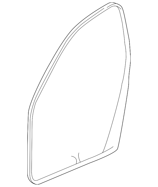89039905 Деталь DOOR W'STRIP, LEFT