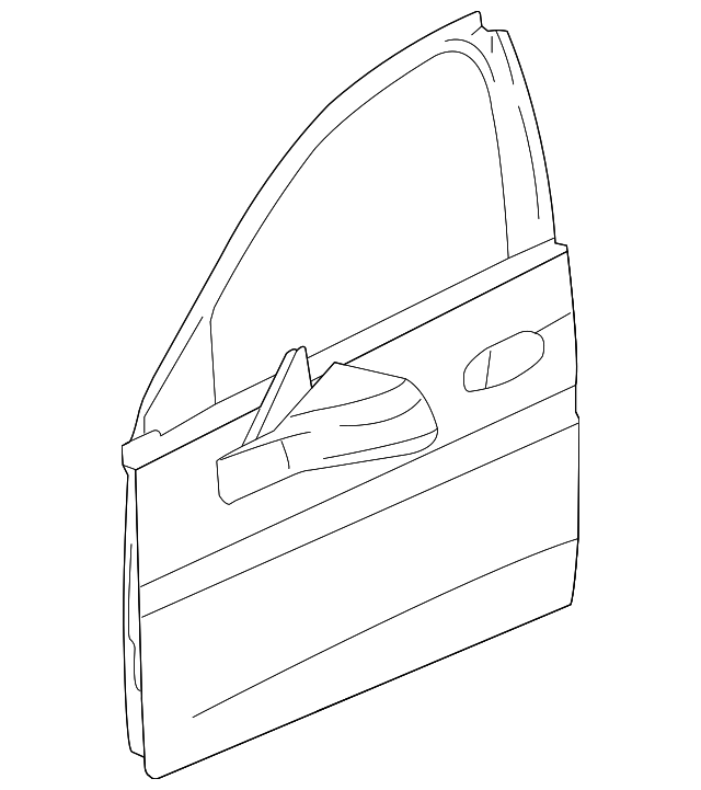 88948632 Деталь DOOR SHELL, RIGHT