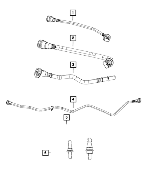 Emission Harness for 2017 Chrysler Pacifica #0