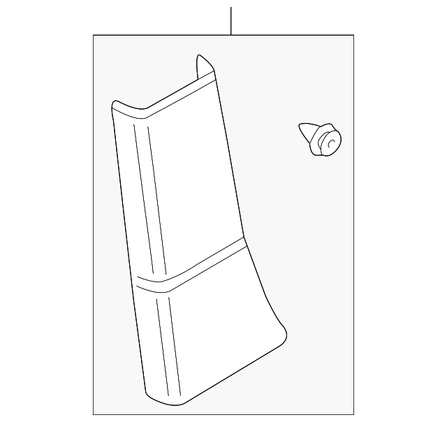 EMH000022YDD Деталь LWR CTR PLR TRIM, RIGHT