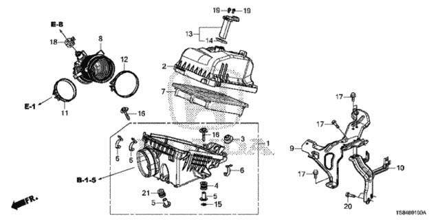 Air Cleaner (1.8L) for 2012 Honda Civic #1