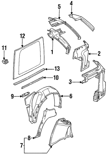 SW1 INNER COMPONENTS