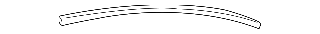 XW4Z54255A60AA Деталь WINDOW MOLDING, RIGHT