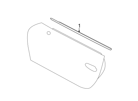 911 EXTERIOR TRIM - DOOR