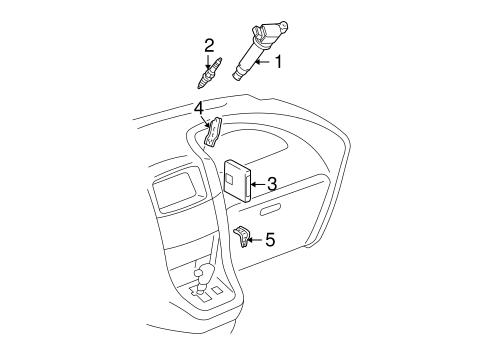 ELECTRICAL/POWERTRAIN CONTROL for 2004 Toyota Camry #2