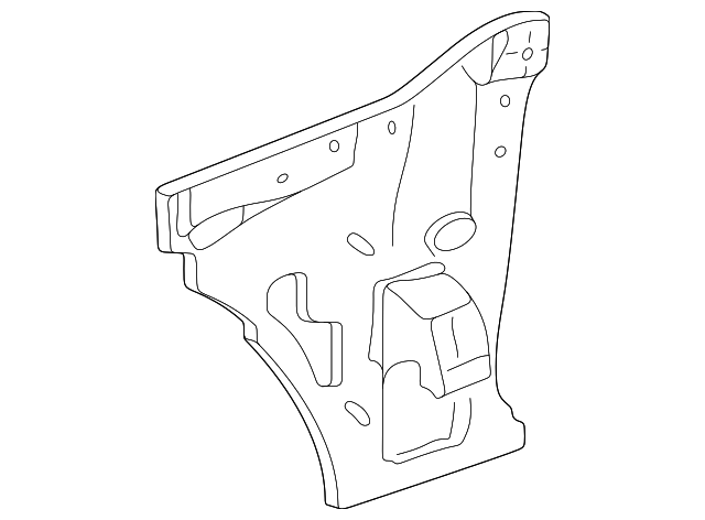 21018522 Деталь SIDE PANEL, RIGHT
