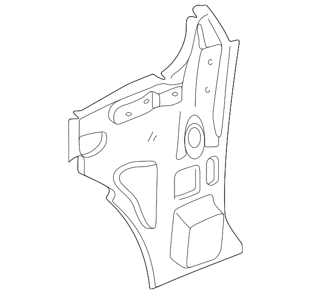 21018523 Деталь SIDE PANEL, LEFT