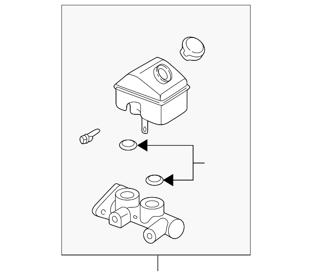 22683095 Деталь MASTER CYLINDER