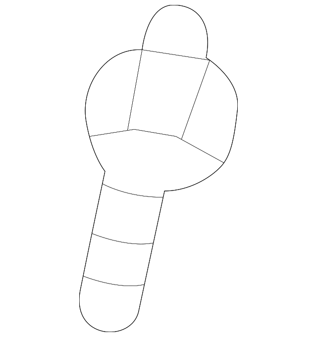 F6ZZ-76514A38-AB Деталь PIN, RIGHT