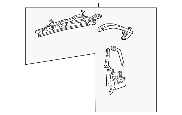 F8ZZ7653104AA Деталь SIDE RAIL ASSY, RIGHT