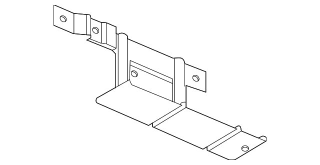 ASU700010 Деталь VAPOR CANISTER BRACKET