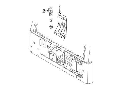 Wrangler HIGH MOUNT LAMPS
