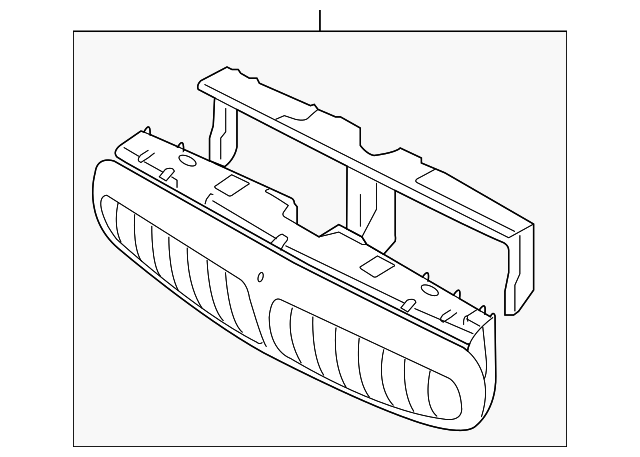 C2S38388 Деталь GRILLE