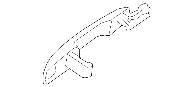 39842681 Деталь HANDLE, OUTSIDE, RIGHT