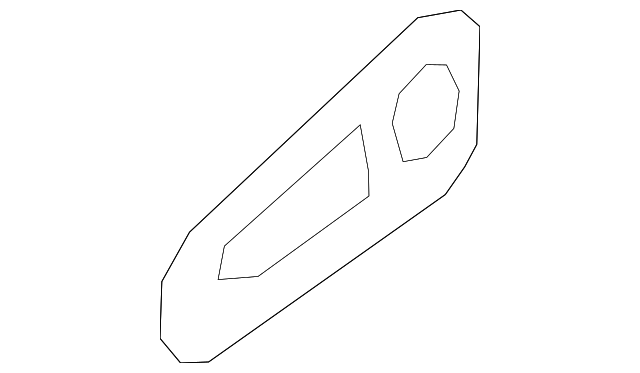 31378248 HANDLE, OUTSIDE GASKET, LEFT