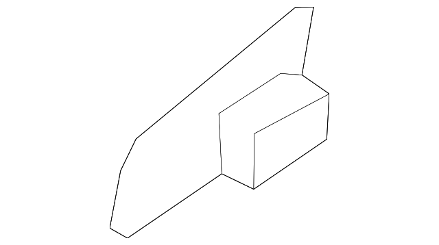 31378249 HANDLE, OUTSIDE PLUG, LEFT