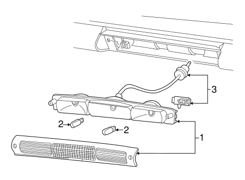 Blackwood HIGH MOUNTED STOP LAMP