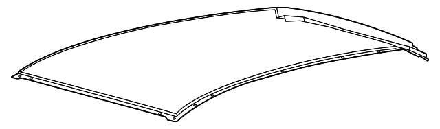 EJ7Z-7850202-B Деталь ROOF PANEL