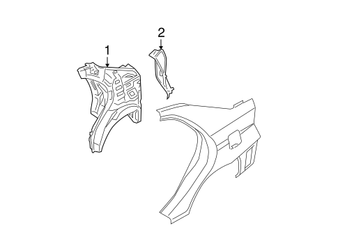 Inner Structure for 2007 Kia Spectra #0