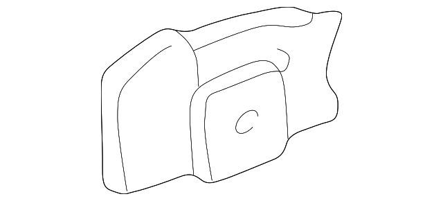 996-631-165-00 Деталь HIGH MOUNT LAMP CAP