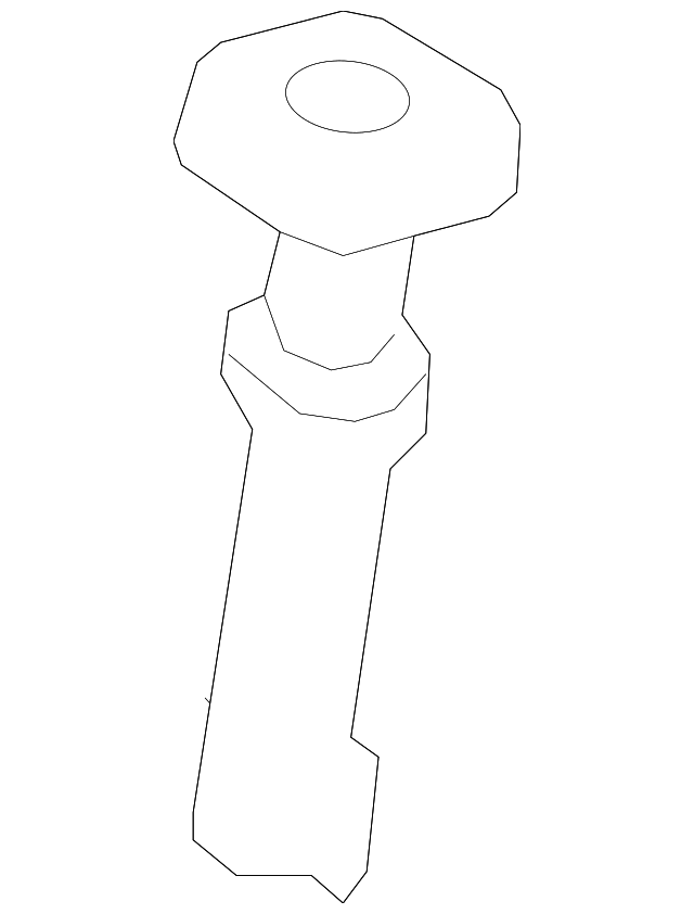 8A6Z-58610A16-A Деталь HEADREST GUIDE, LEFT