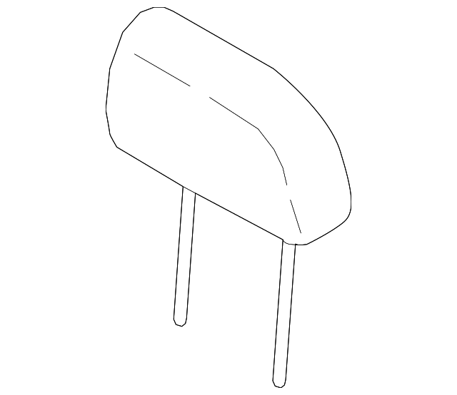 9T1Z-99611A08-A Деталь HEADREST, LEFT