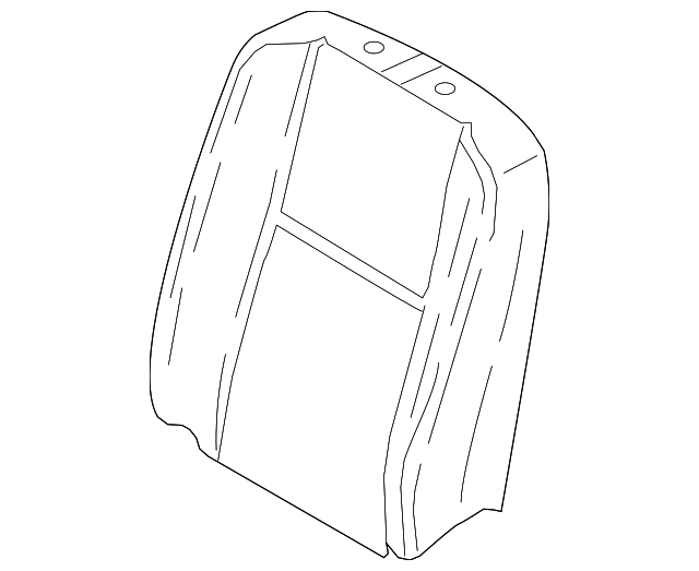 9T1Z-5864416-A Деталь SEAT BACK COVER, RIGHT