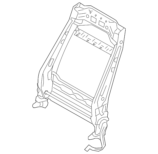9T1Z-5861018-A Деталь SEAT BACK FRAME, RIGHT