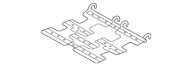 8A6Z-5864646-B Деталь SEAT CUSHION PAD SPRING, RIGHT